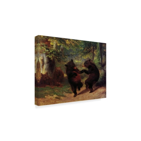 Masters Collection 'Dancing Bears' Canvas Art,35x47